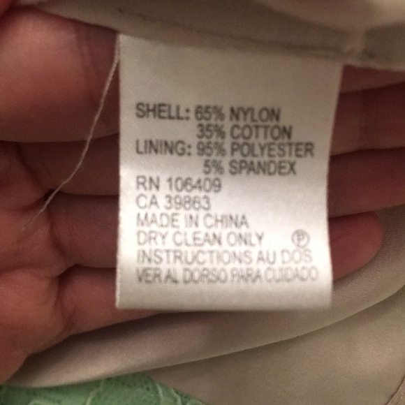 Mint green Tahari lace peplum midi dress - Picture 6 of 6